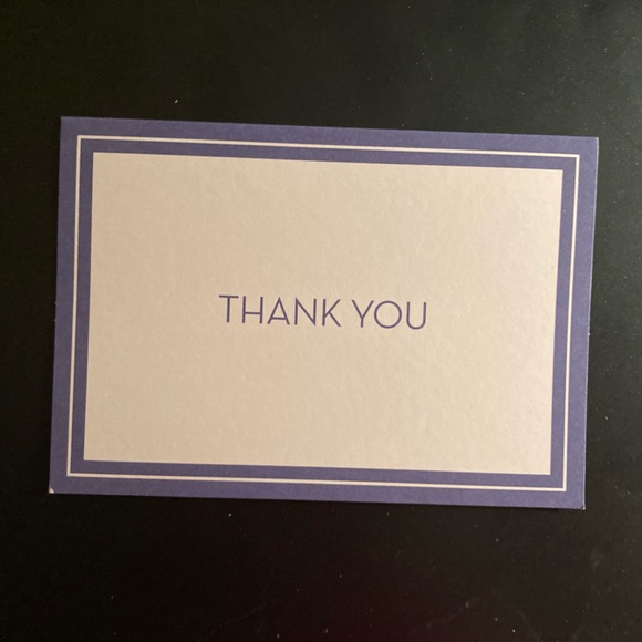 FIVE PACK OF THANK YOU CARDS - Picture 2 of 3